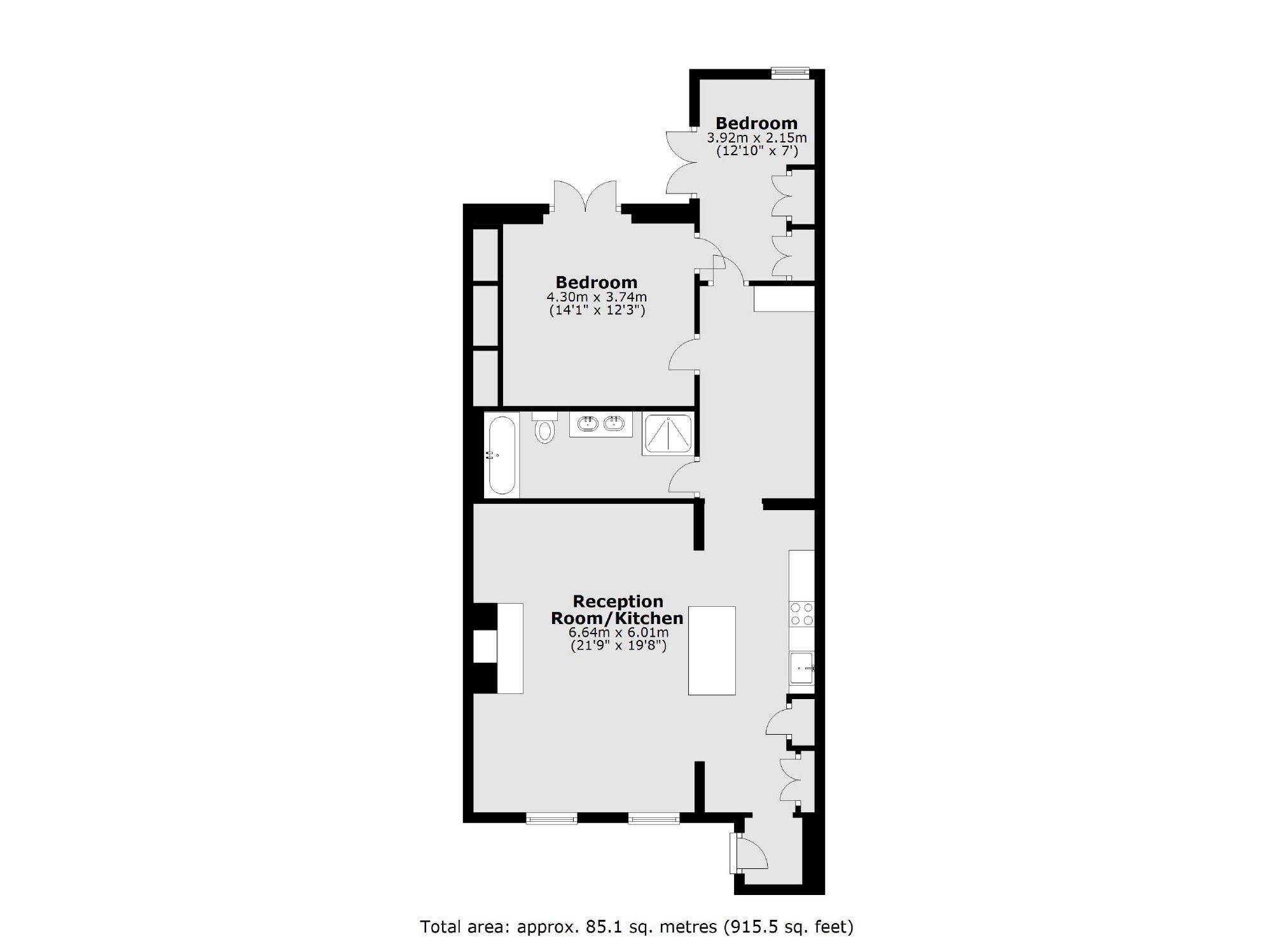 2 bed for sale in Clapham Common South Side, London SW4 Zoopla