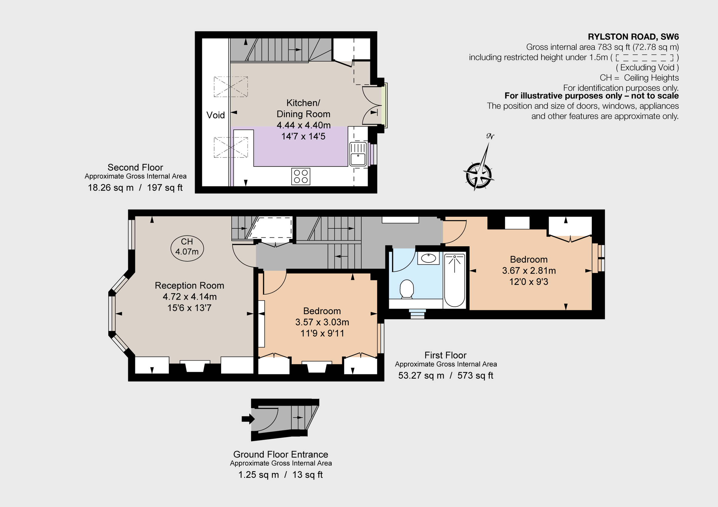 2 bed flat for sale in Rylston Road, London SW6 Zoopla