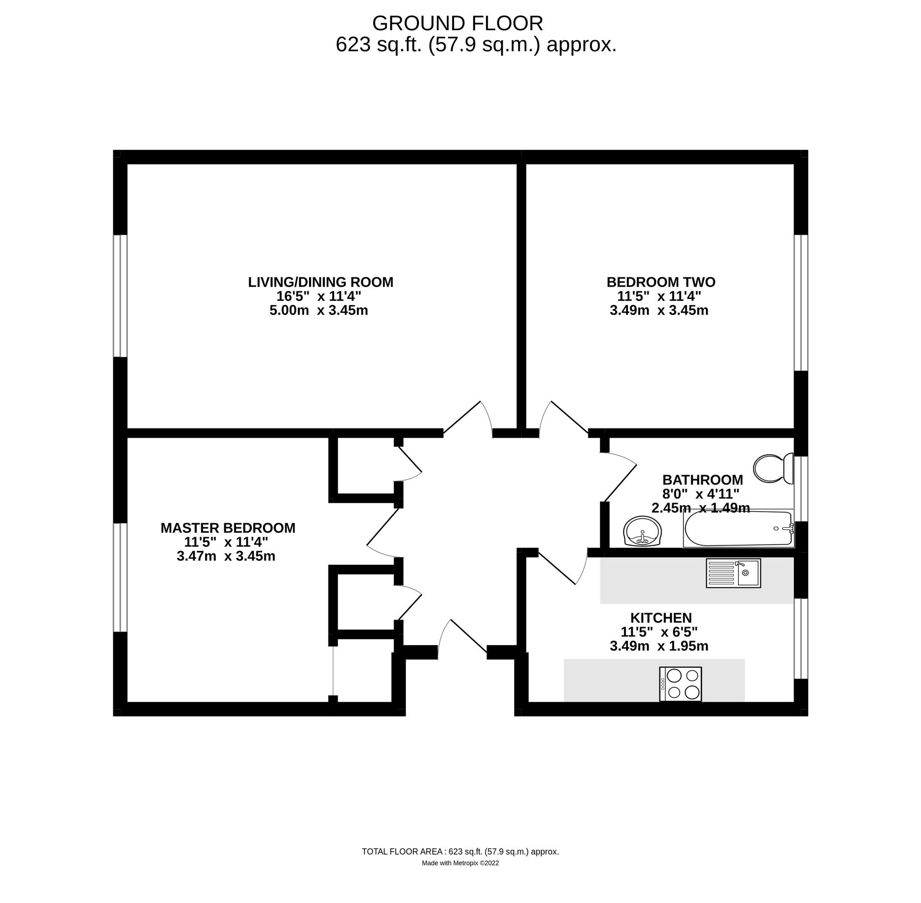 2 bed flat for sale in Wilton Road, Reading, Berkshire RG30 Zoopla