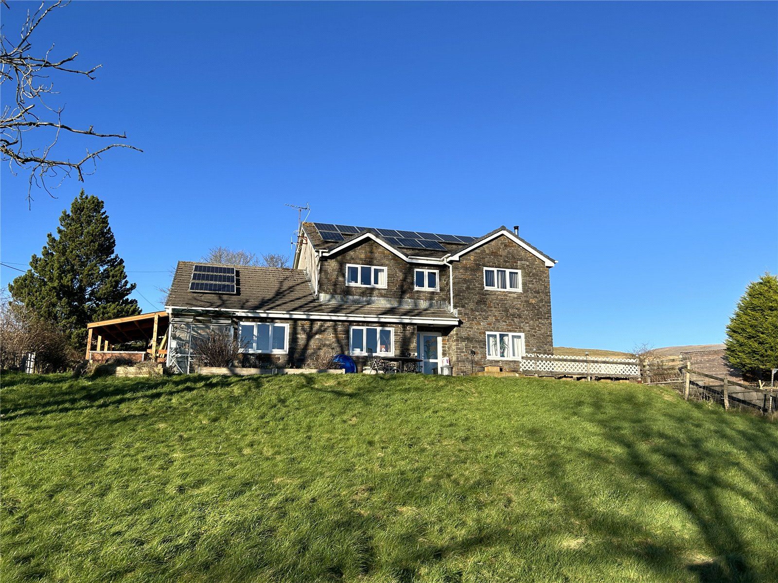4 bed detached house for sale in Mountain Road, Brynaman Uchaf