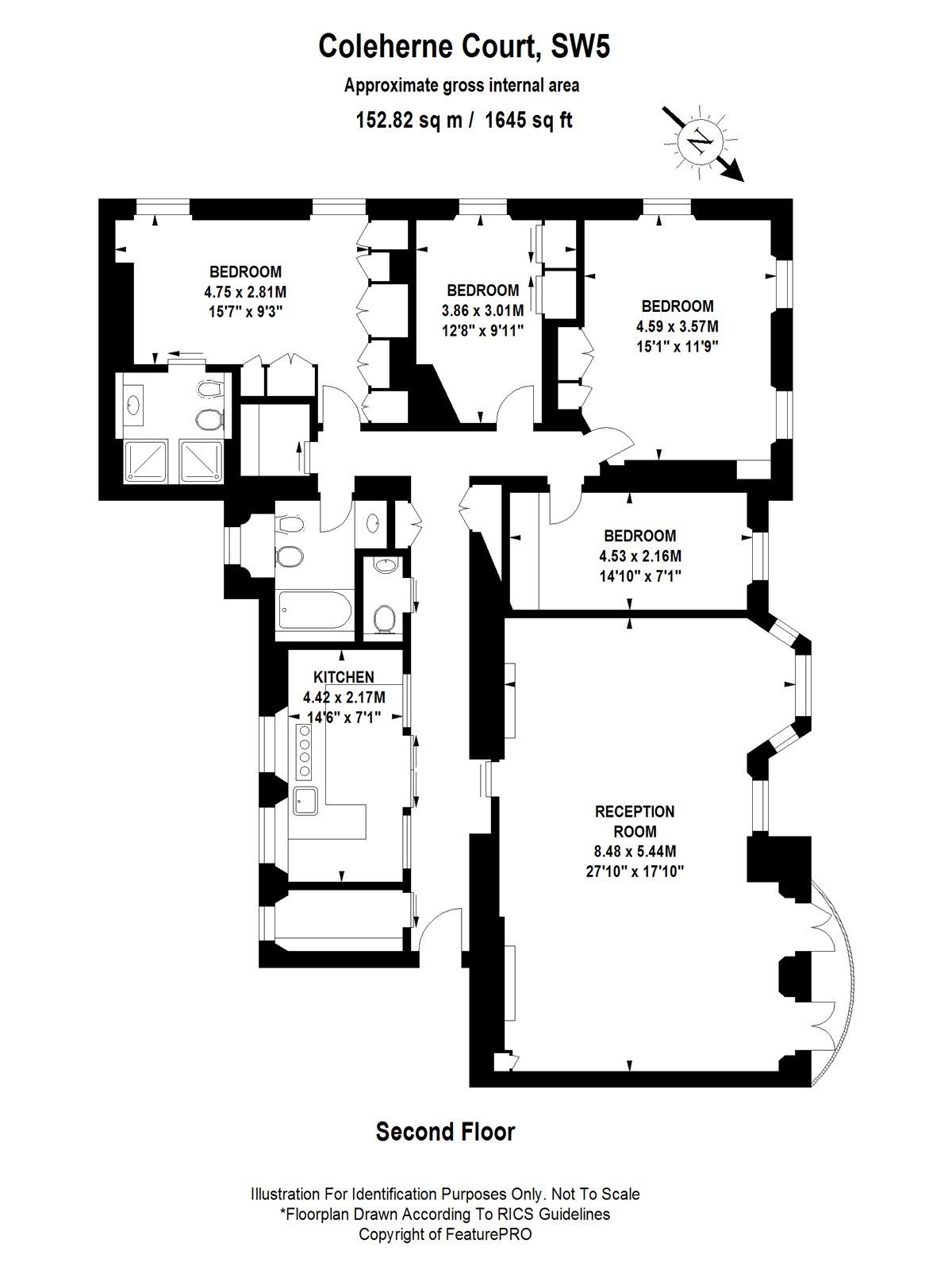 4 bed flat for sale in Old Brompton Road, London SW5 Zoopla