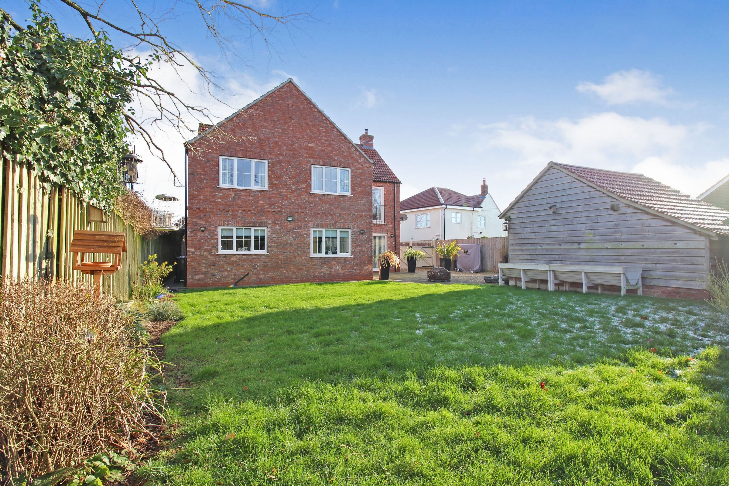 4 bed detached house for sale in Northfield Road, Quarrington, Sleaford