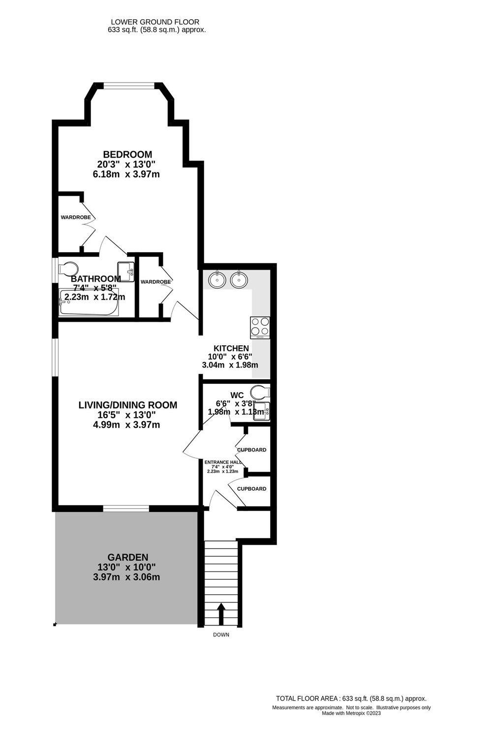 1 bed flat for sale in Clyde Road, West Didsbury, Didsbury, Manchester