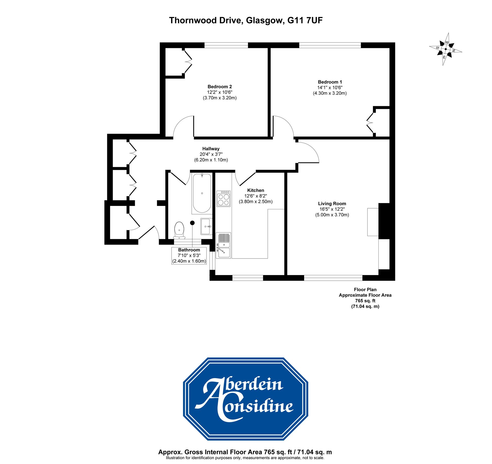 2 bed flat for sale in Thornwood Drive, Glasgow G11 Zoopla