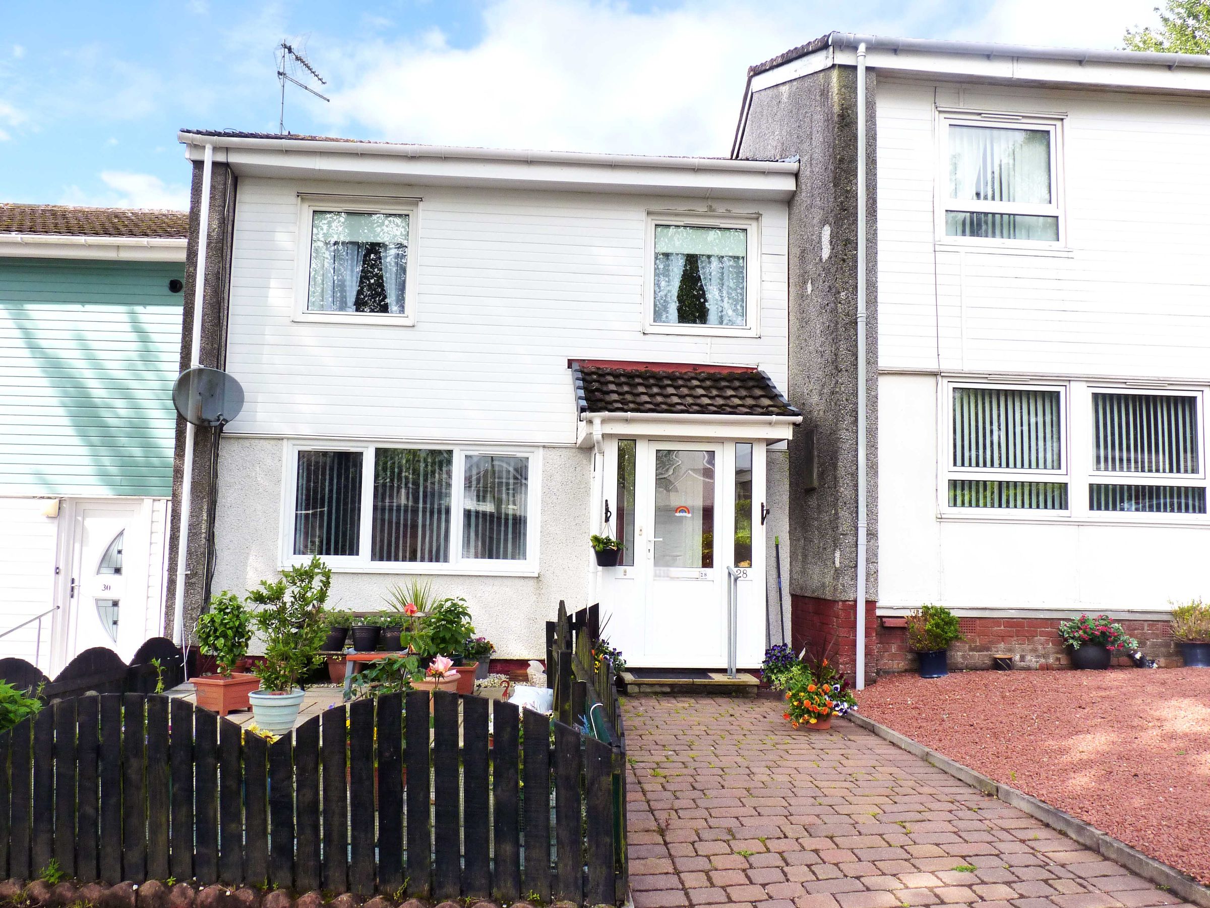2 bed terraced house for sale in Troon Avenue, Greenhills, East