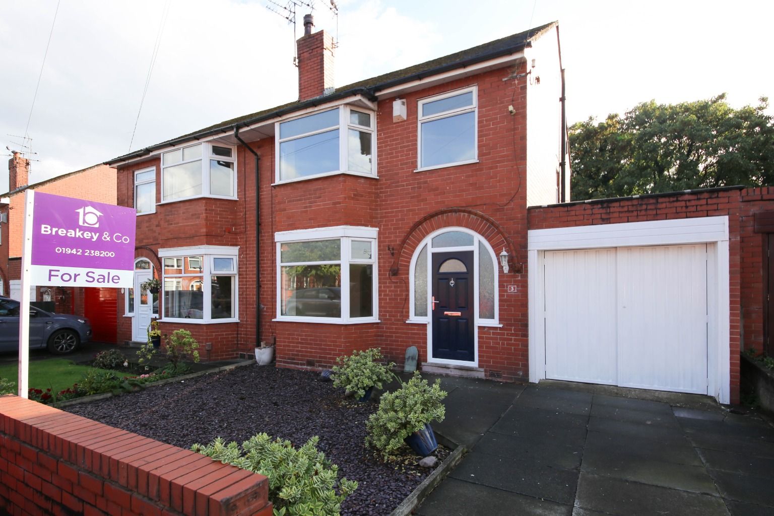 3 bed semidetached house for sale in Parkside Crescent, Orrell, Wigan