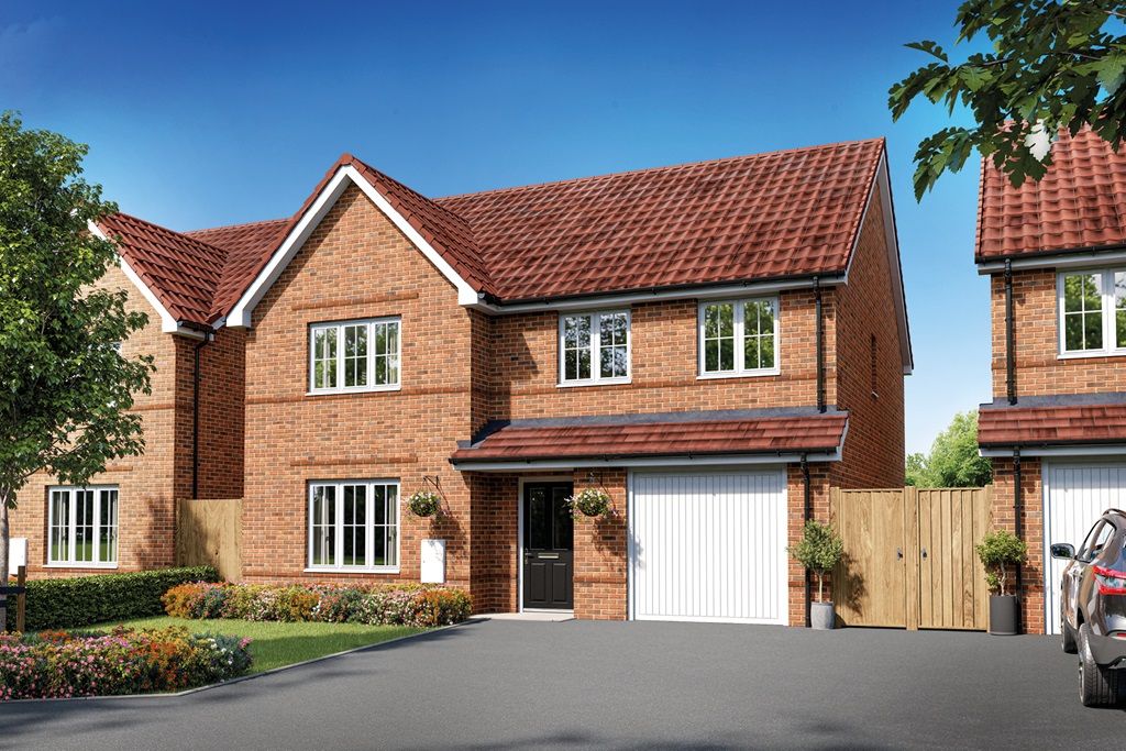 New home, 4 bed detached house for sale in "The Wortham Plot 61" at