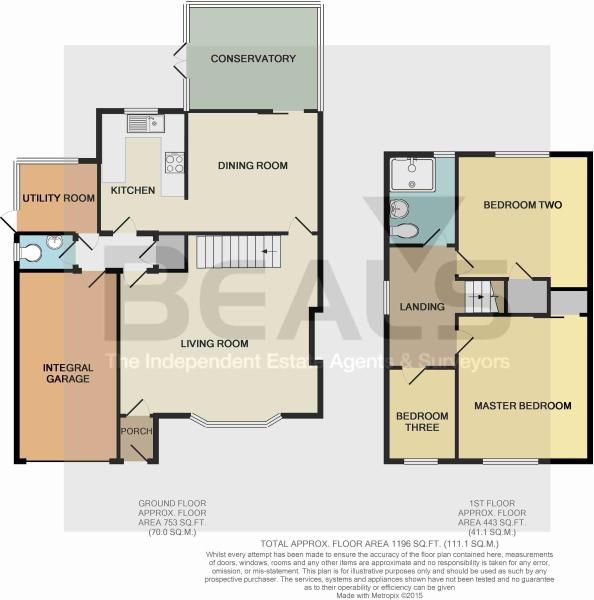 3 bed linkdetached house to rent in Downscroft Gardens, Hedge End