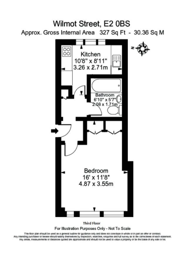 Studio to rent in Wilmot Street, Bethnal Green Road E2 Zoopla