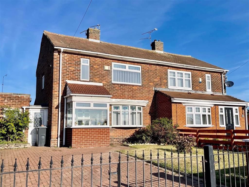 2 bed semidetached house for sale in Essex Gardens, South Shields NE34