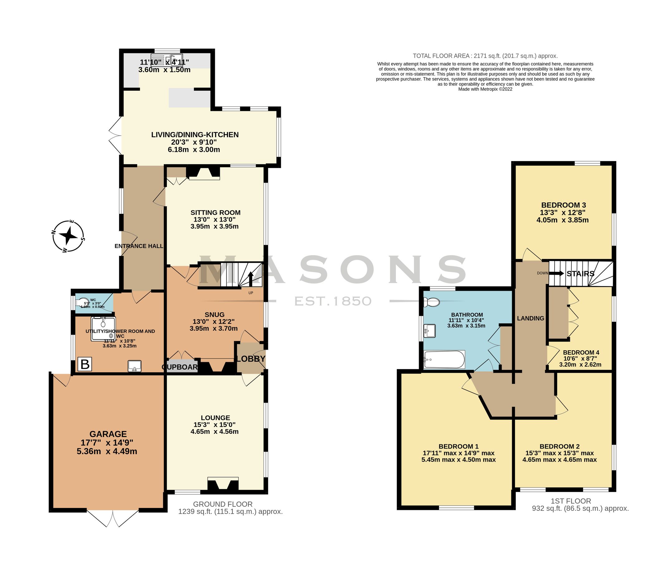 4 bed detached house for sale in The Court, Cornhill, Caistor