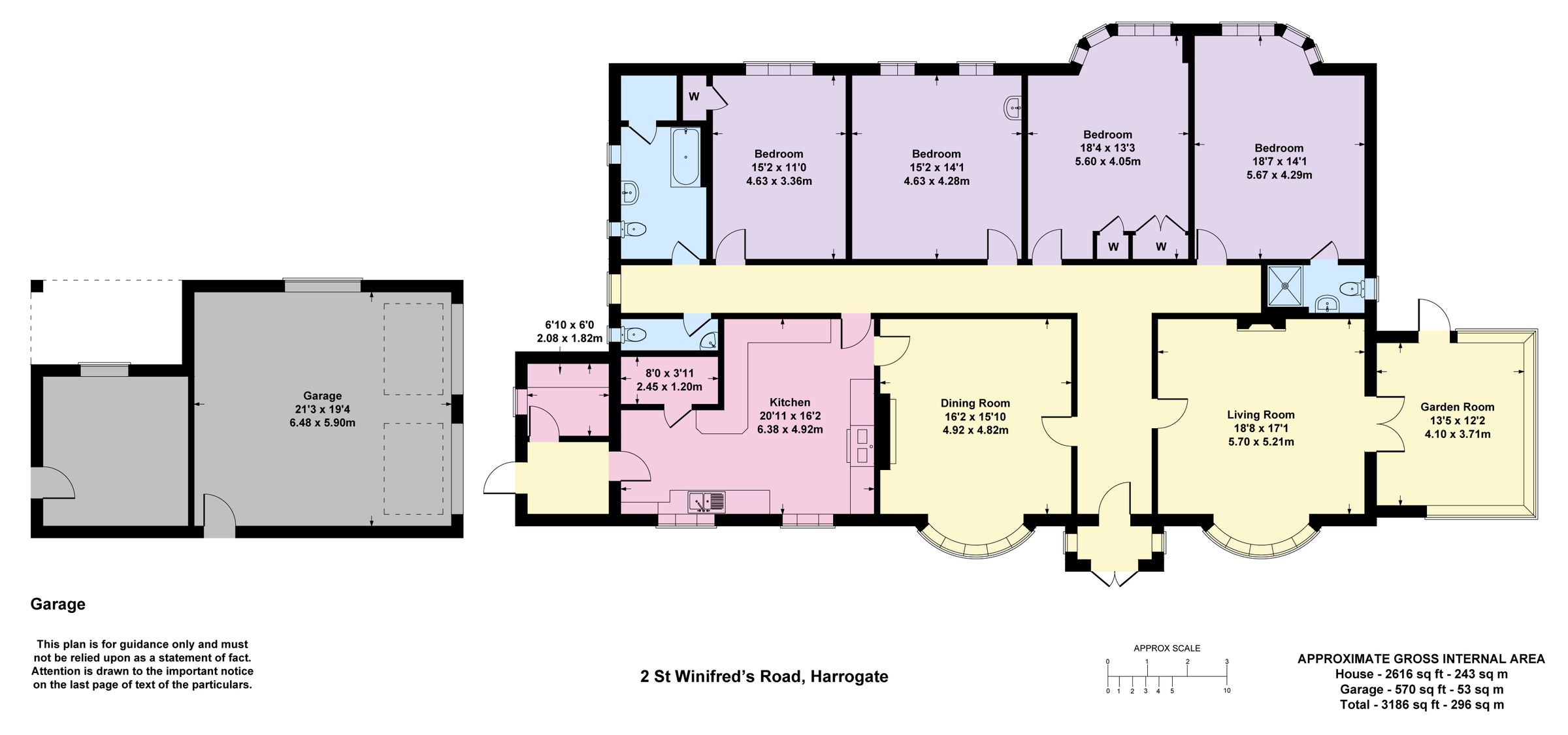 4 bed bungalow for sale in St. Winifreds Road, Harrogate HG2 Zoopla
