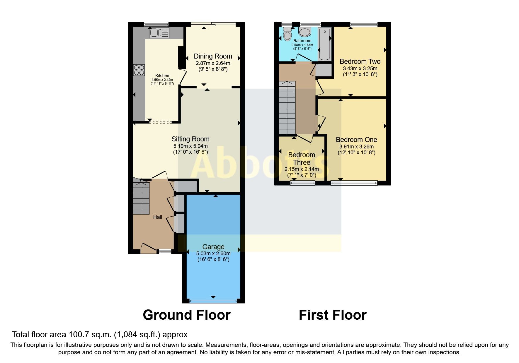 3 bed terraced house for sale in Coopers Drive, Kessingland, Lowestoft