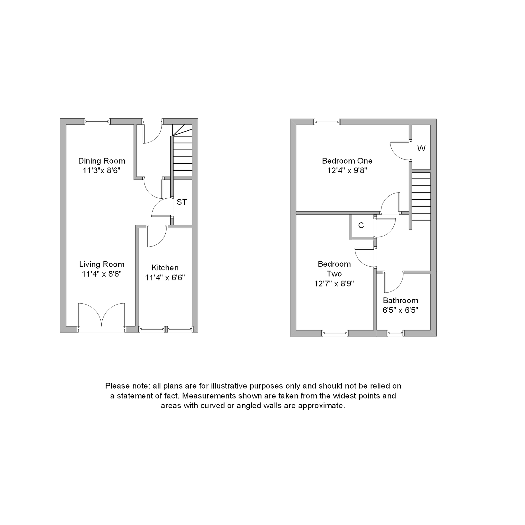 2 bed terraced house to rent in Burncrooks Court, Duntocher, Glasgow