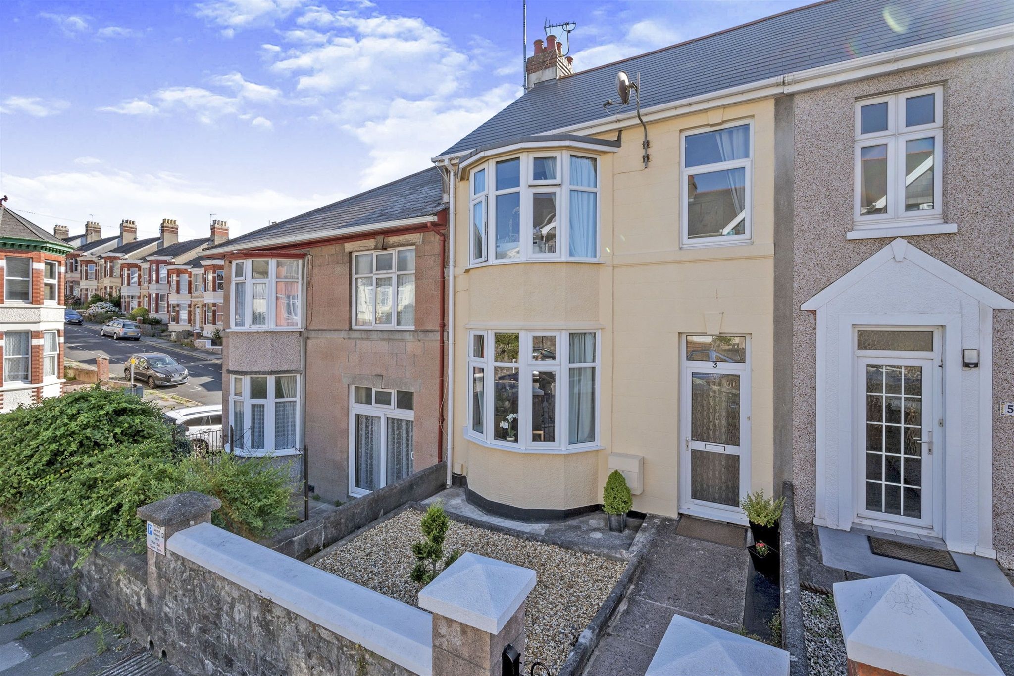 3 bed terraced house for sale in Dale Gardens, Mutley, Plymouth PL4