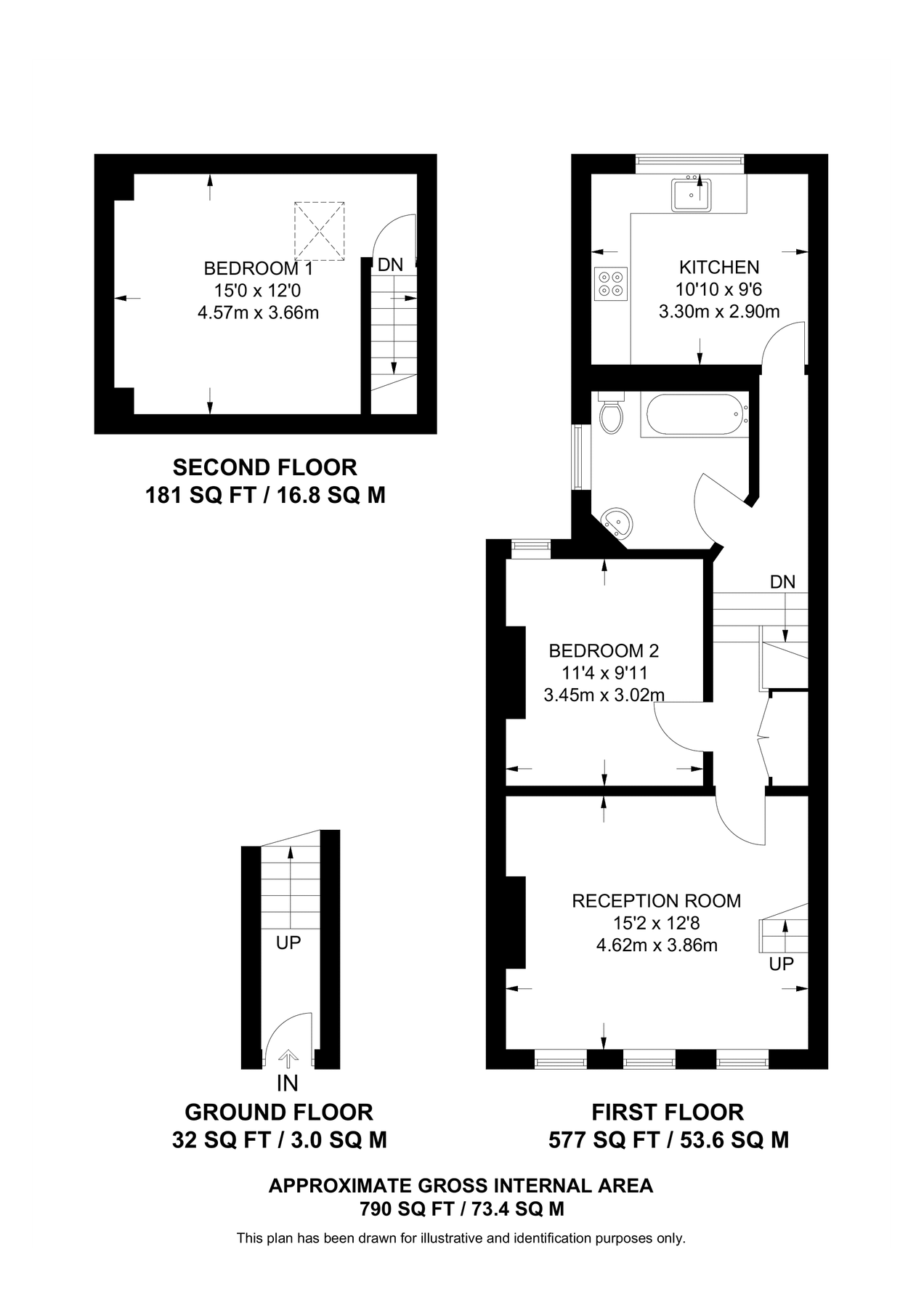 2 bed flat to rent in Vicarage Lane, East Ham, London E6 Zoopla