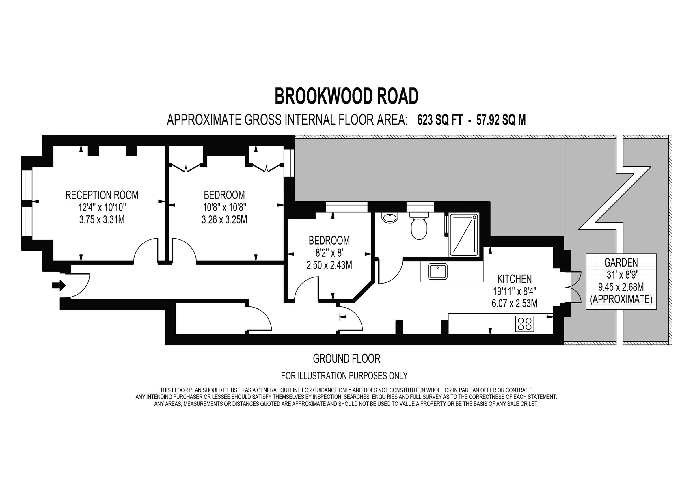 2 bed flat for sale in Brookwood Road, Southfields, London SW18 Zoopla