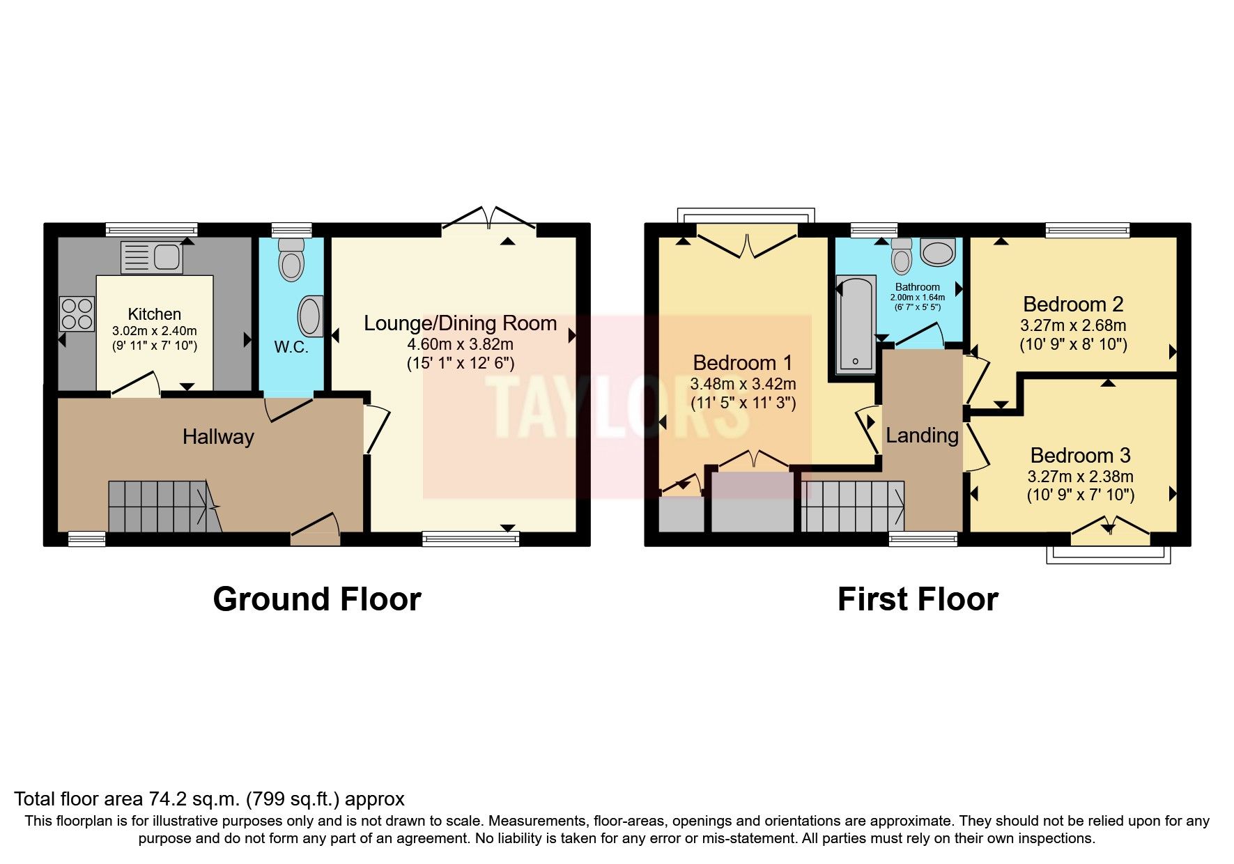3 bed semidetached house for sale in Barring Mews, Upton, Northampton
