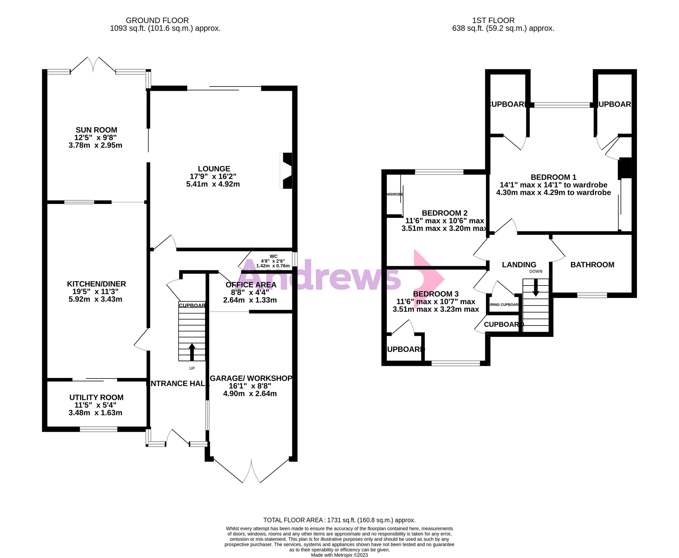3 bed detached house for sale in Witney Road, Ducklington, Witney