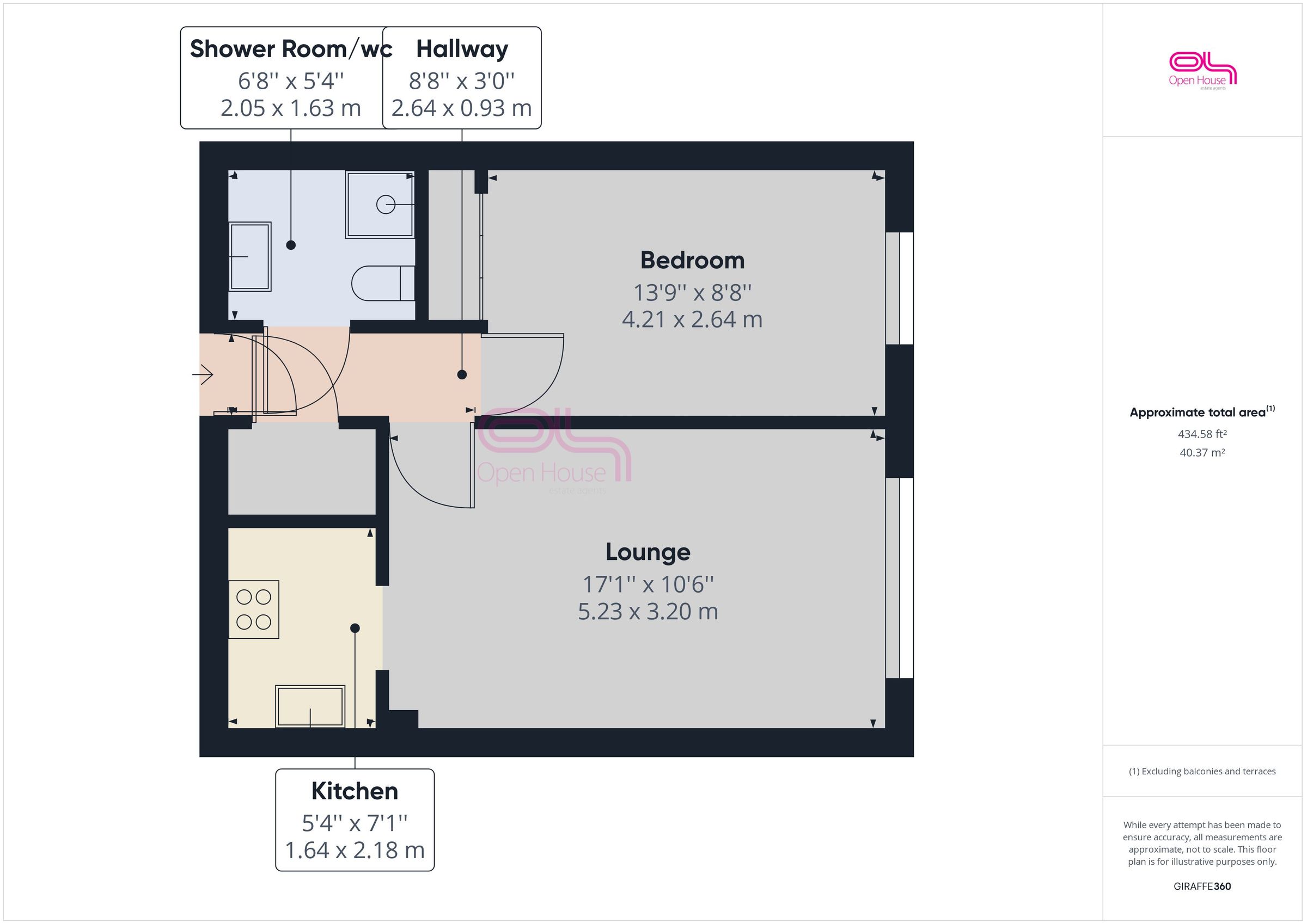 1 bed property for sale in Merryfield Court, Marine Parade, Seaford