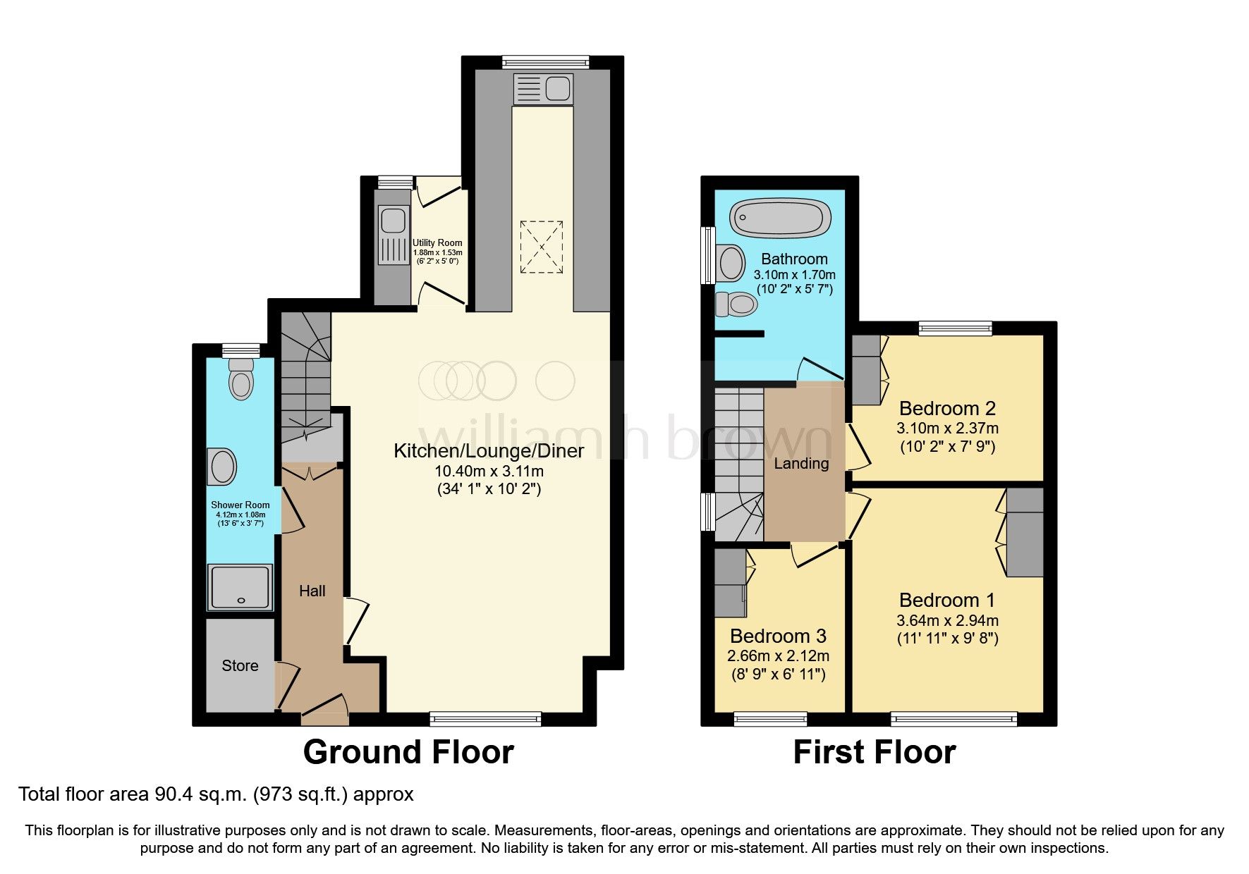 3 bed semidetached house for sale in Coanwood Cottages, Wareside, Ware