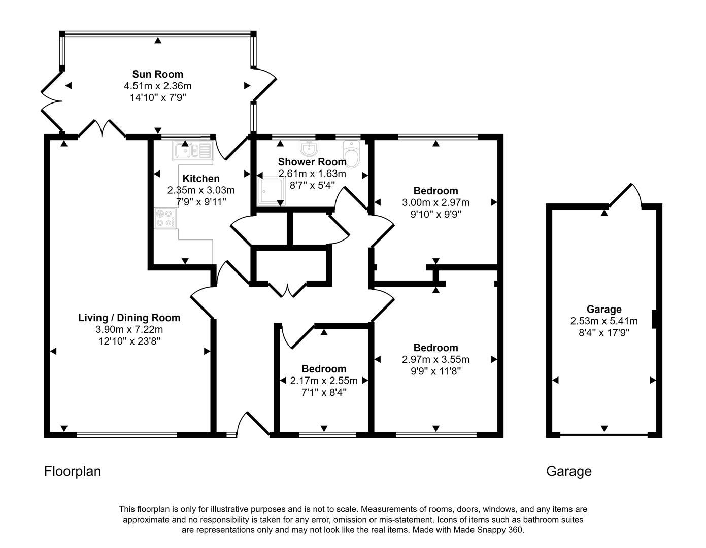 3 bed detached bungalow for sale in Mayfield Acres, Kilgetty SA68 Zoopla