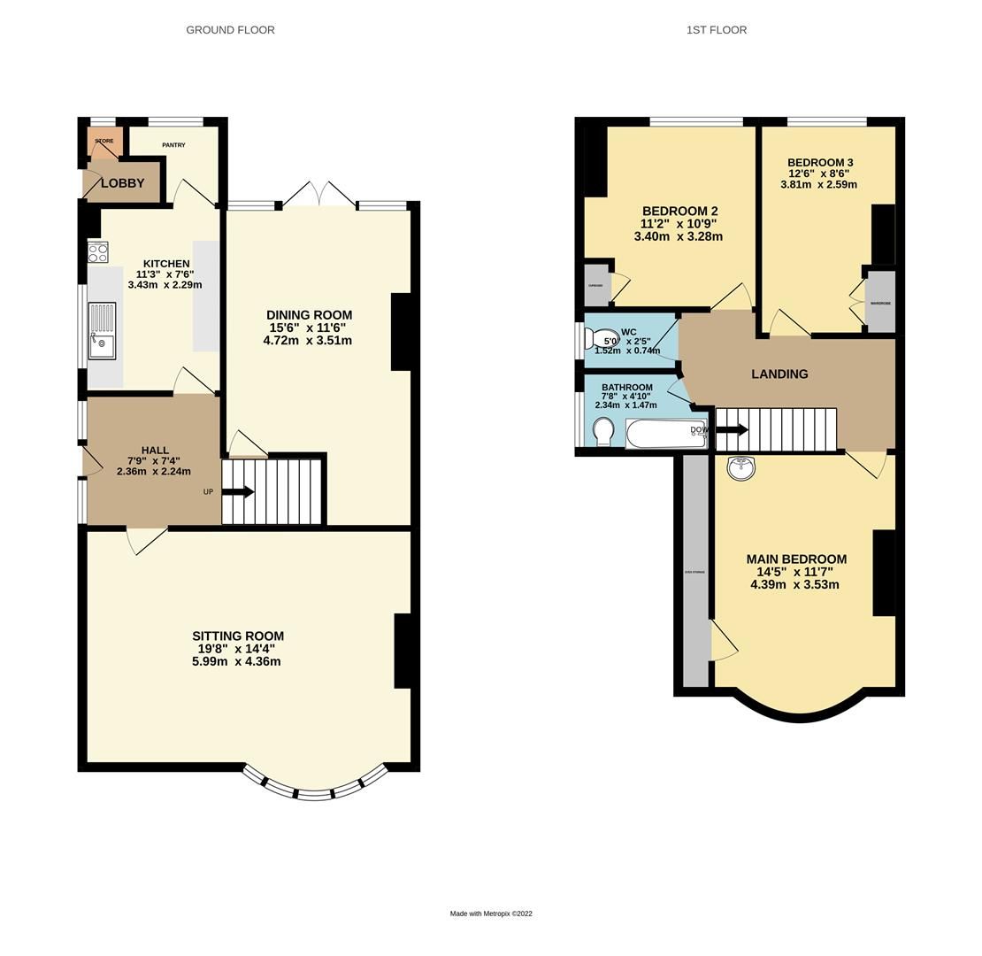 3 bed semidetached house for sale in Boscobel Road North, St. Leonards