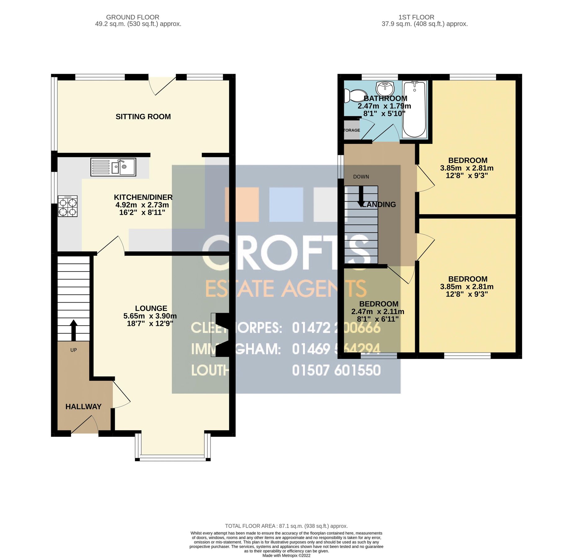 3 bed detached house for sale in Ferndown Drive, Immingham DN40 Zoopla