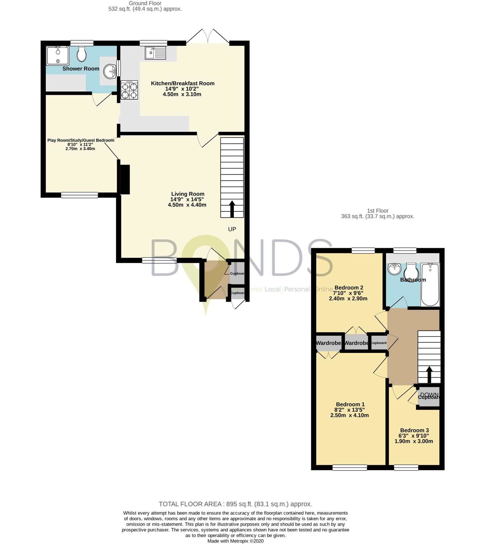 3 bed linkdetached house for sale in King James Way, HenleyOnThames