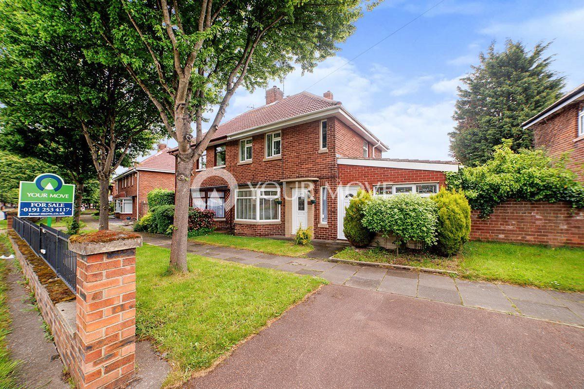 3 bed semidetached house for sale in Shields Road, Whitley Bay, Tyne