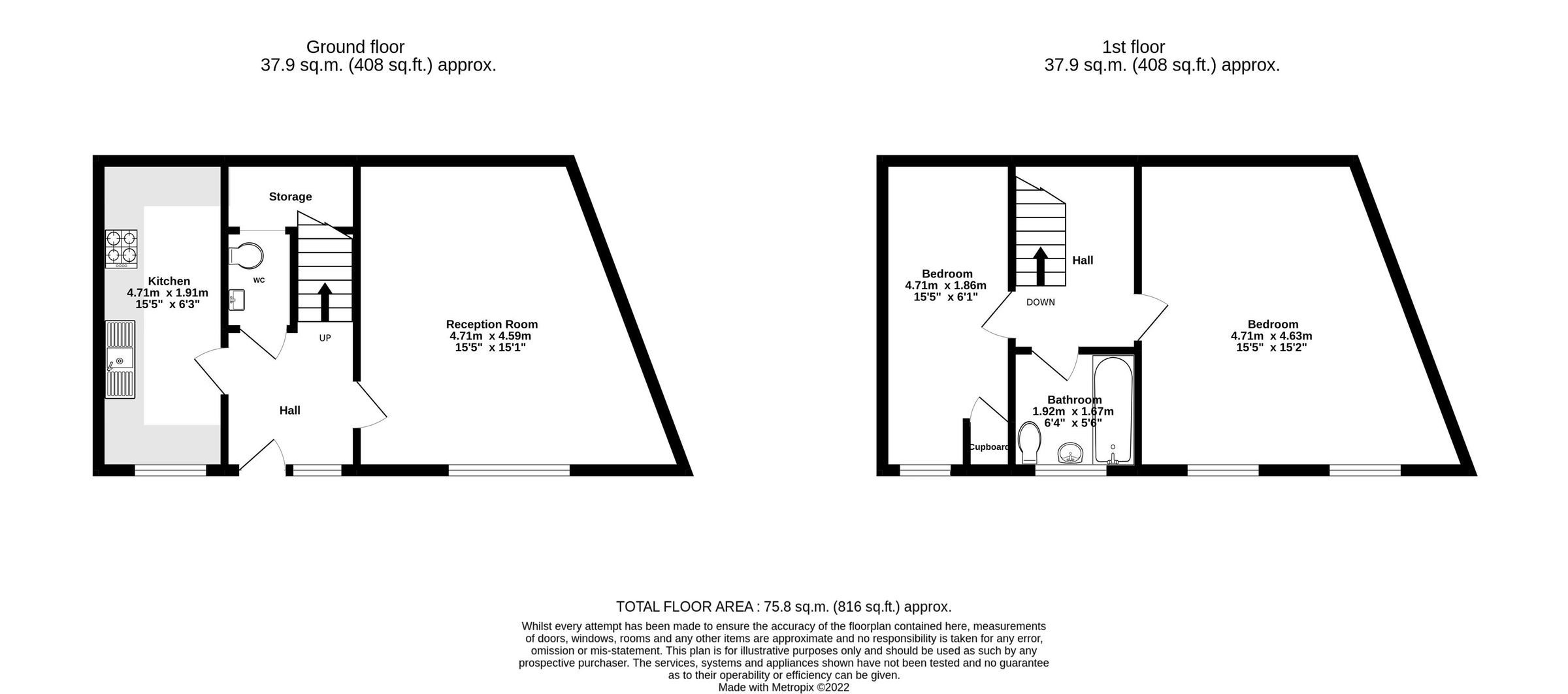 2 bed semidetached house for sale in Old Farm Road, Hampton TW12 Zoopla