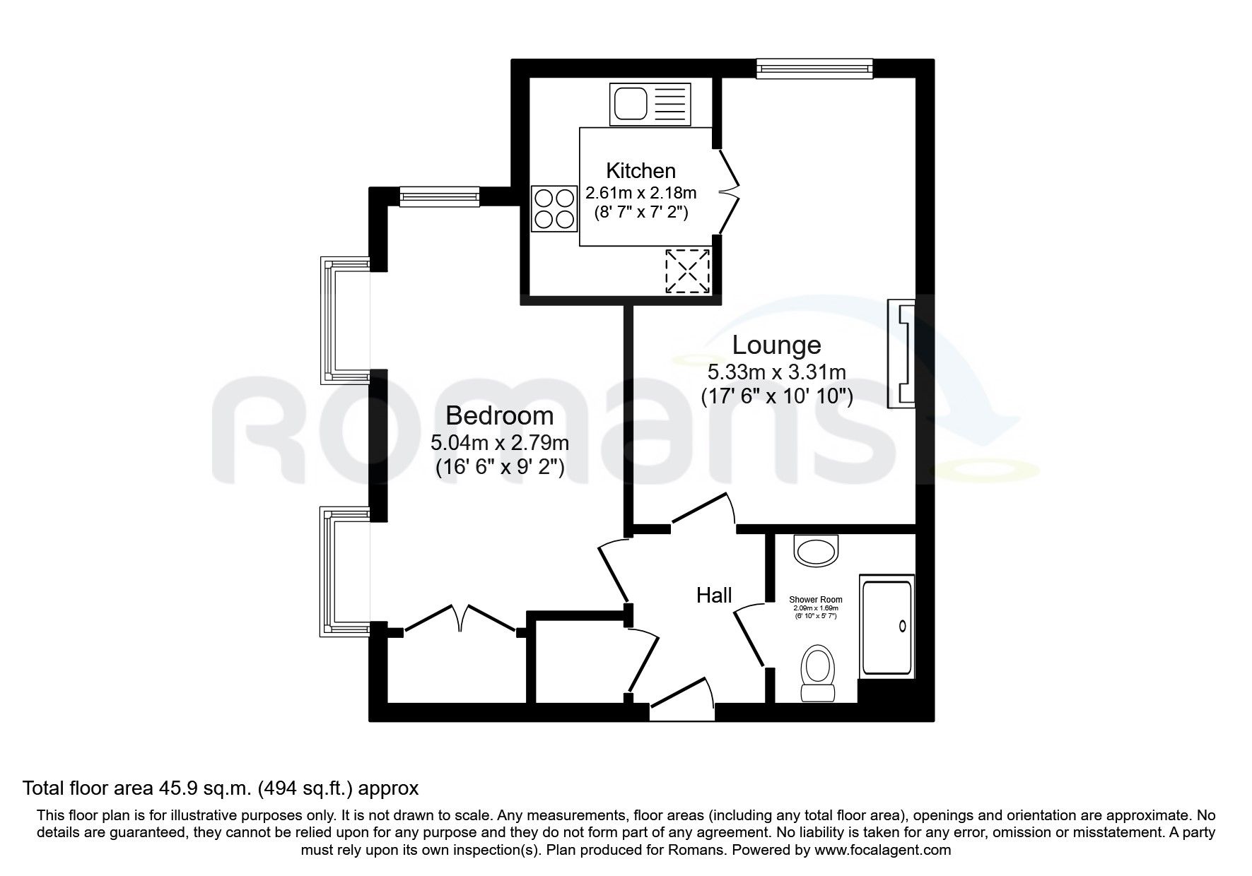 1 bed flat to rent in Frimley Road, Camberley GU15 Zoopla