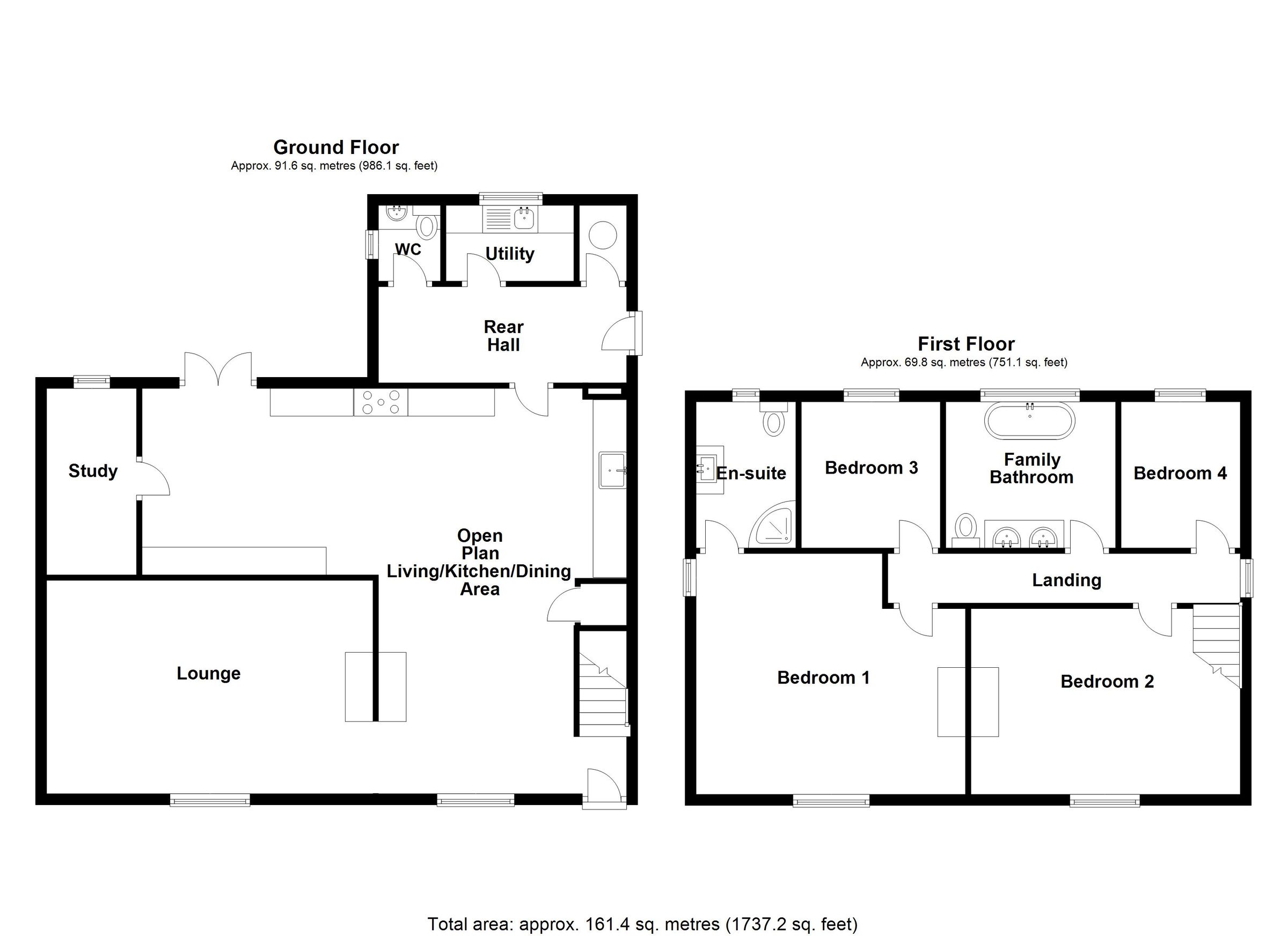 4 bed detached house for sale in Church Lane, KirkbyLaThorpe