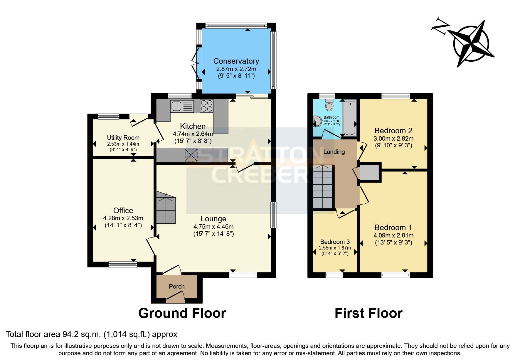4 bed linkdetached house for sale in Kingsley Court, Fraddon, St