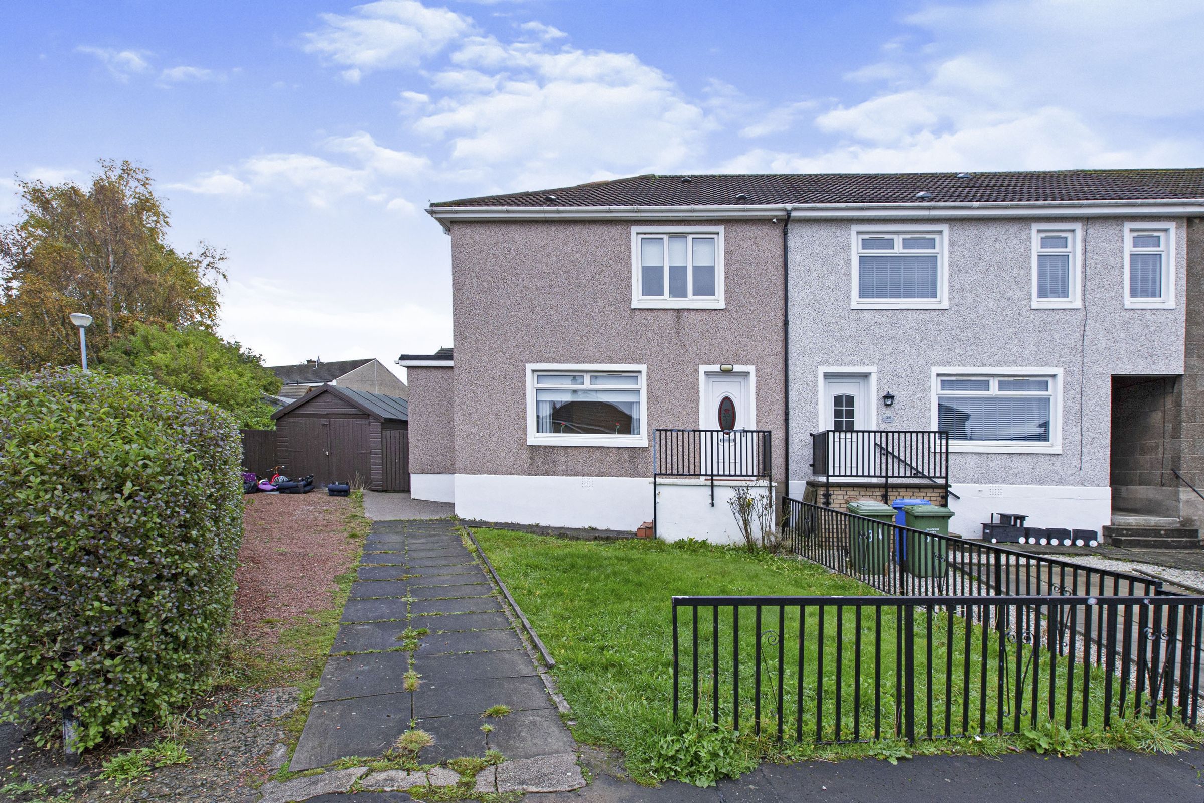 3 bed end terrace house for sale in Drumpellier Avenue, Glasgow G69