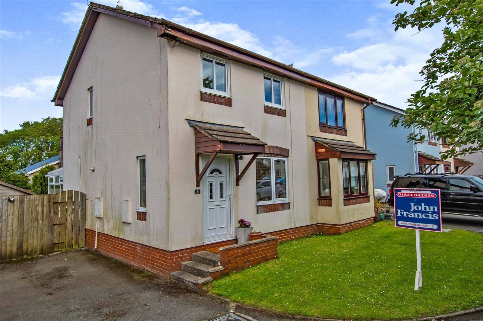 2 bed semidetached house for sale in Perrotts Road, Sageston, Tenby