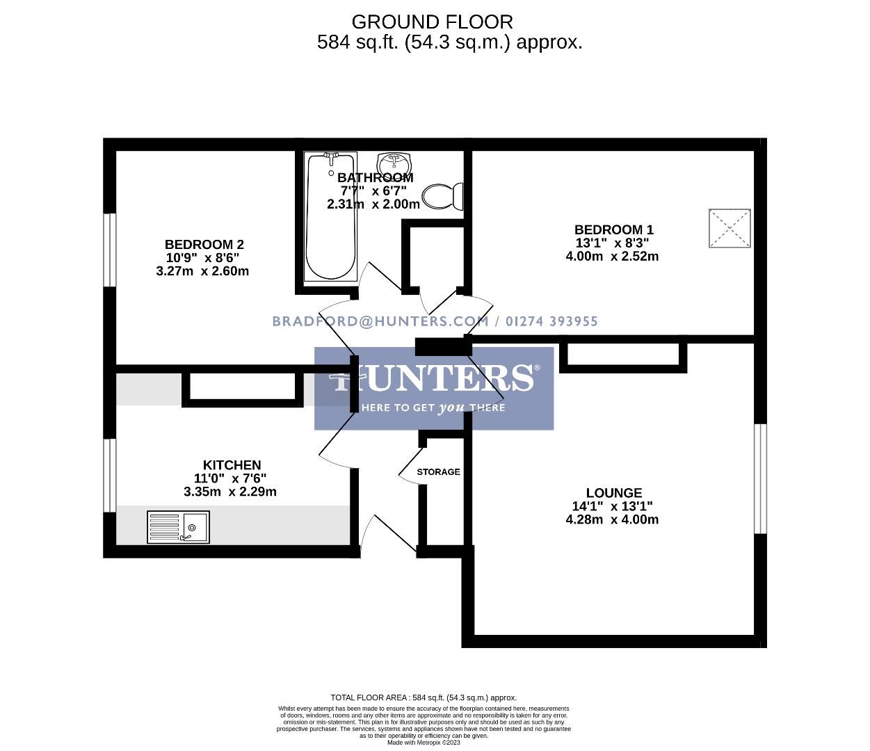 2 bed flat to rent in 795, Leeds Road, Bradford BD3 Zoopla