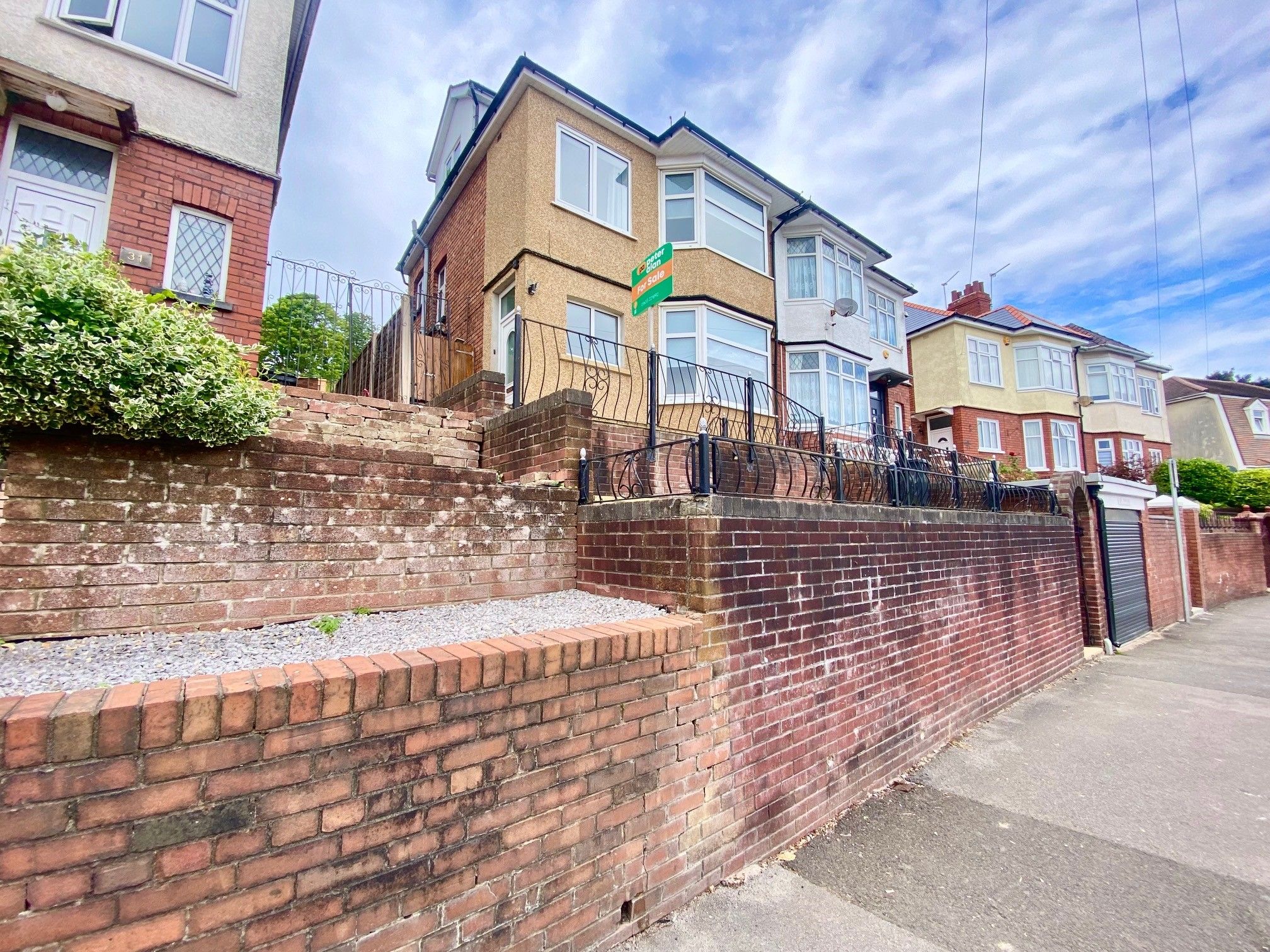 3 bed semidetached house for sale in Keynsham Avenue, Newport NP20