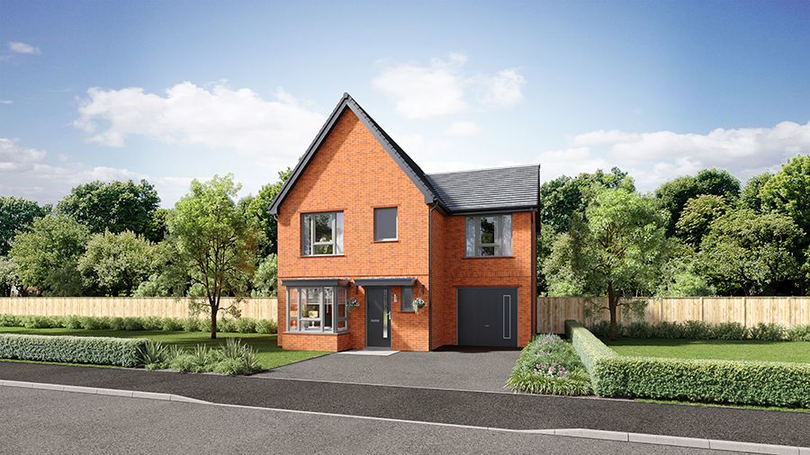 New home, 4 bed detached house for sale in Radcliffe Street, Royton