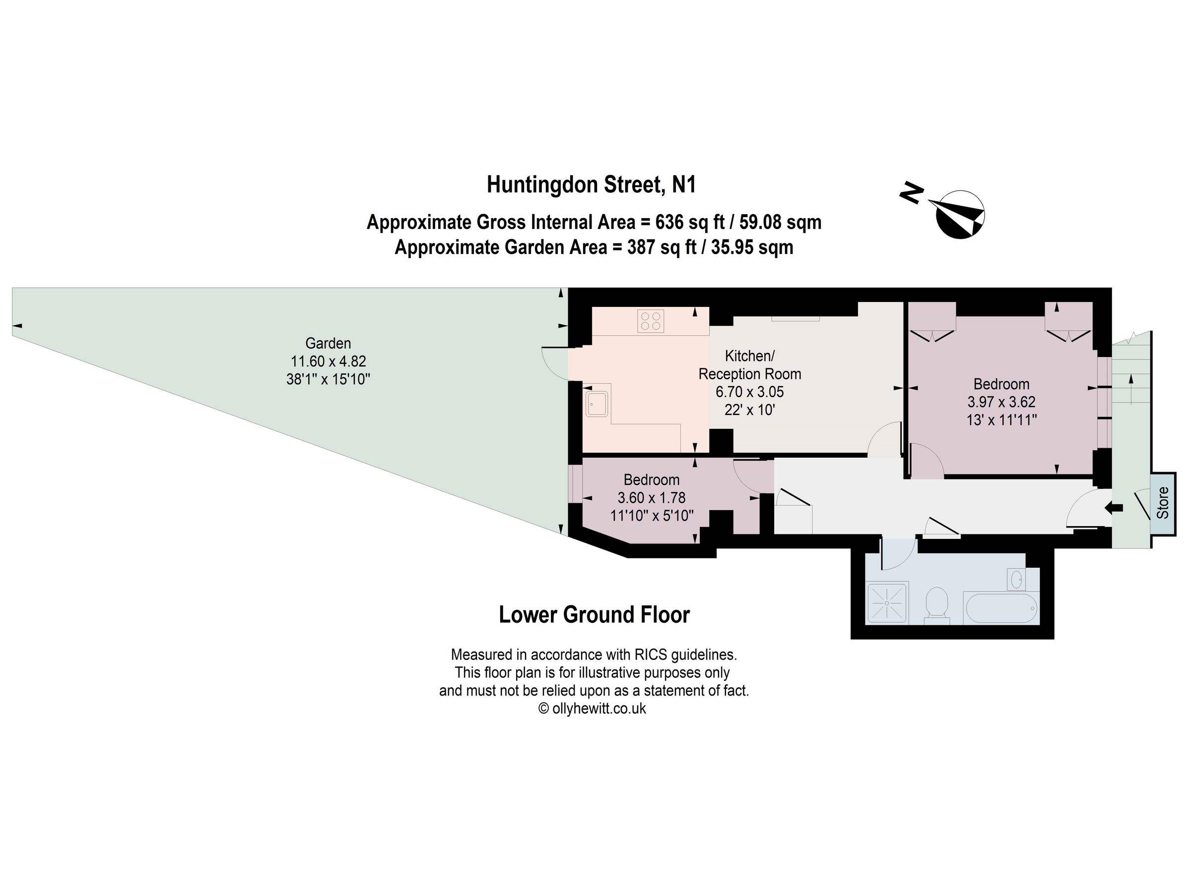 2 bed flat for sale in Huntingdon Street, Islington, London N1 Zoopla
