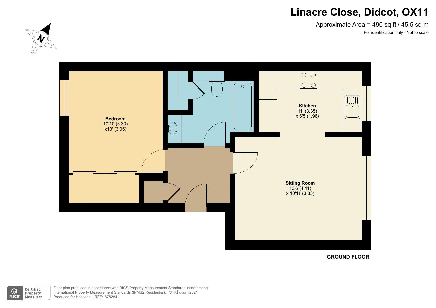1 bed flat for sale in Linacre Close, Didcot OX11 Zoopla