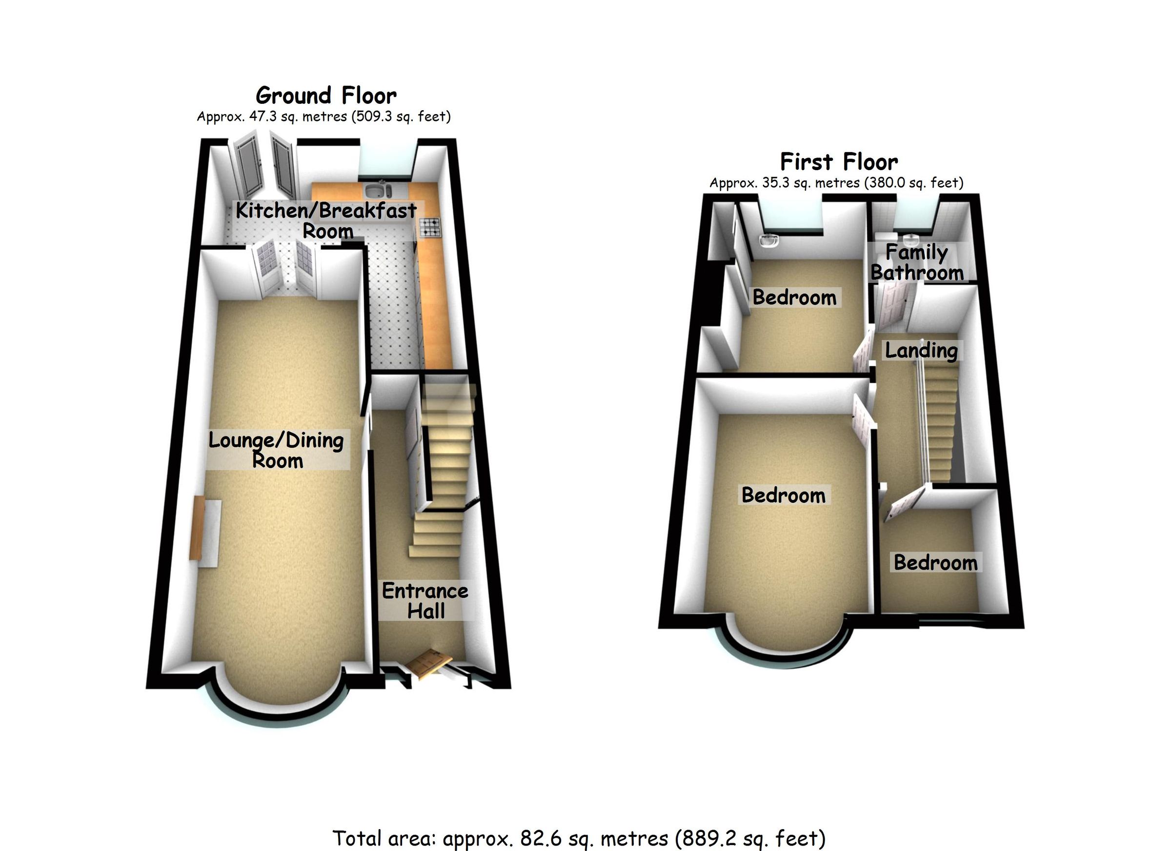 3 bed terraced house for sale in Torcross Avenue, Wyken, Coventry, 3Nt