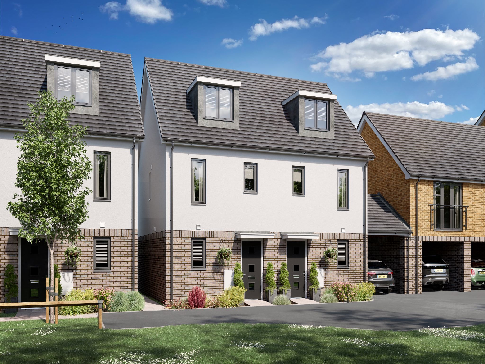 New home, 3 bed semidetached house for sale in "The Epping" at