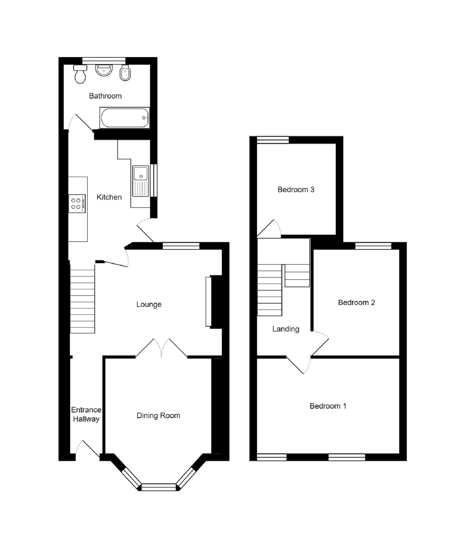3 bed terraced house for sale in Charles Street, Bridgend, Bridgend