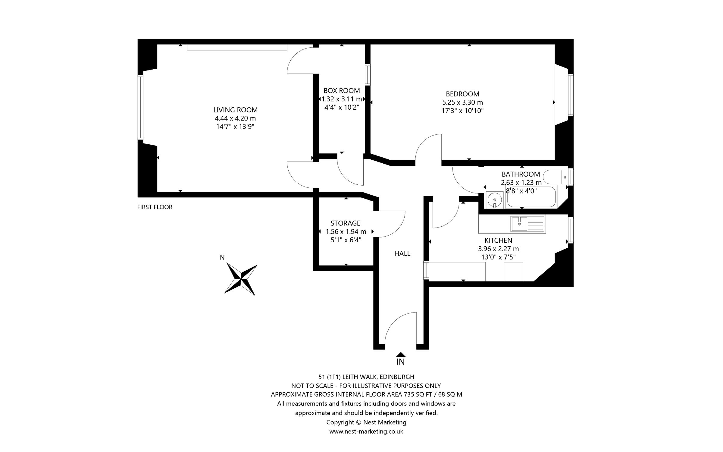 1 bed flat for sale in Leith Walk, Edinburgh EH6 Zoopla
