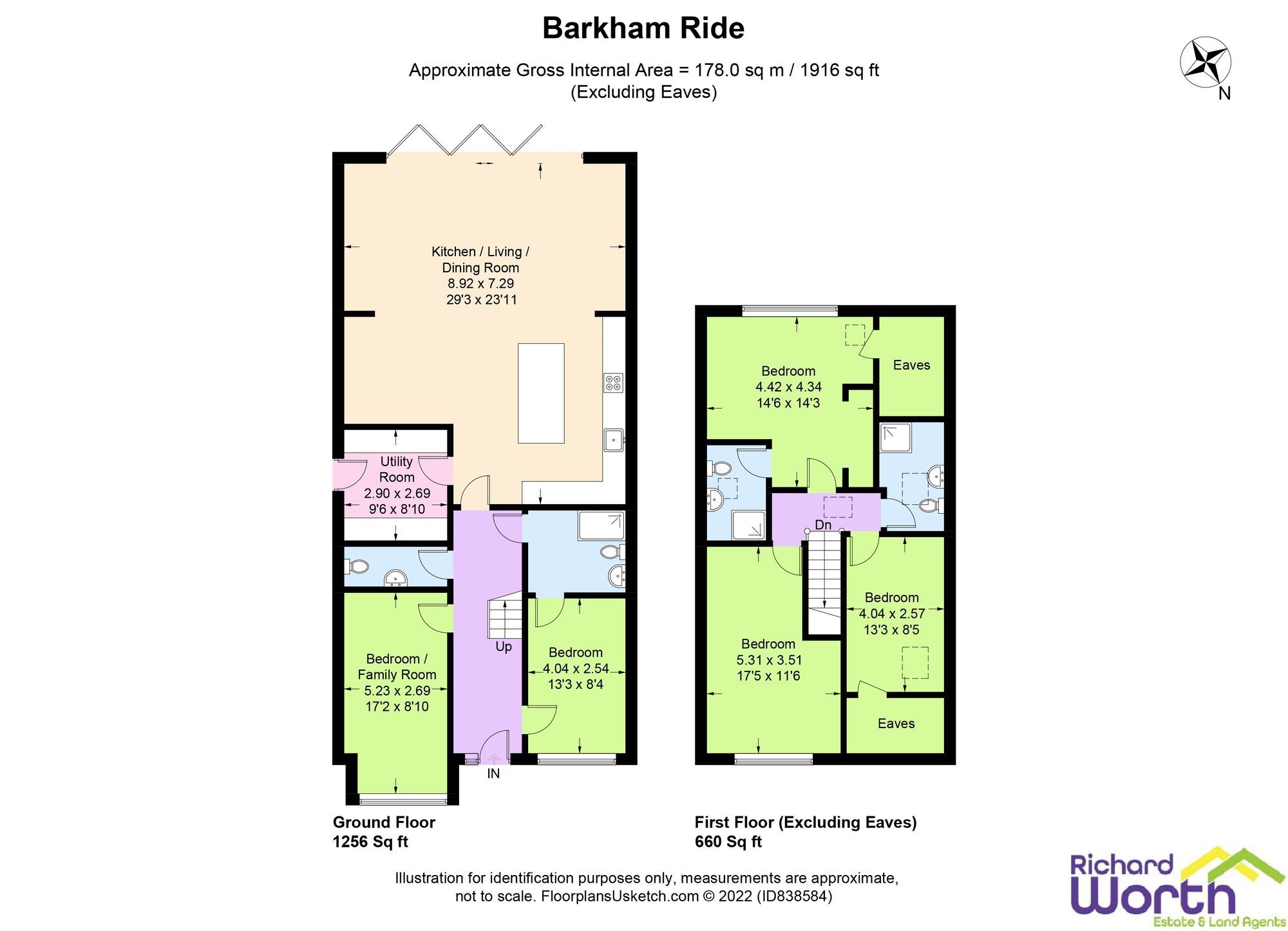 New home, 4 bed semidetached house for sale in Barkham Ride