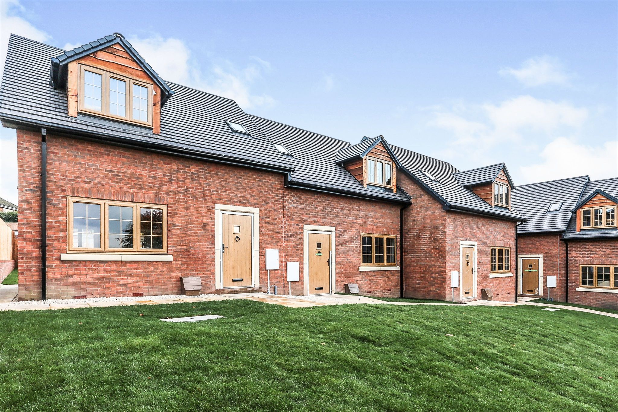 New home, 2 bed terraced bungalow for sale in Chestnut Grove, Coleshill