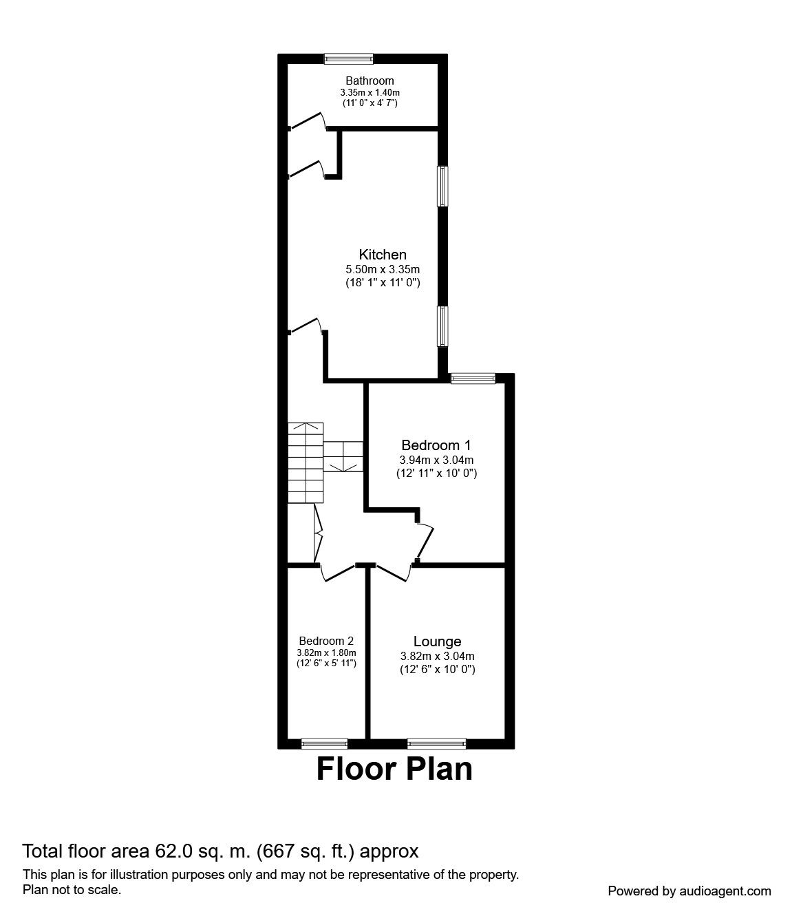 2 bed flat to rent in Devonport Road, Plymouth PL3 Zoopla