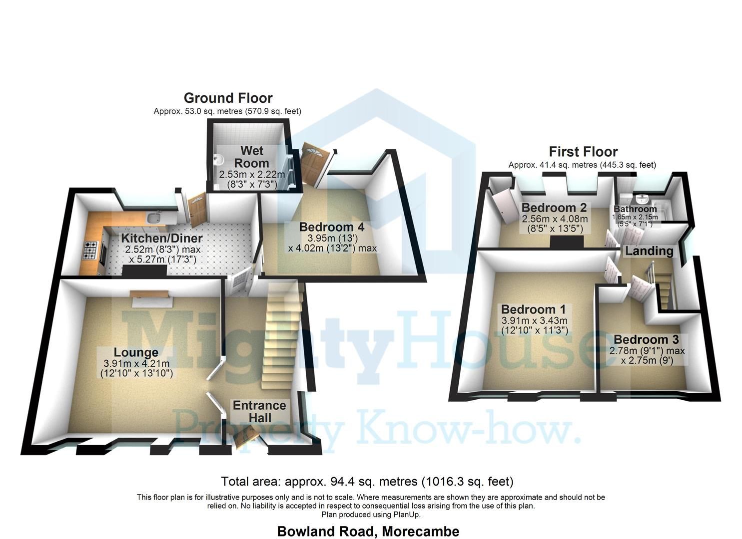 4 bed end terrace house for sale in Bowland Road, Heysham, Morecambe
