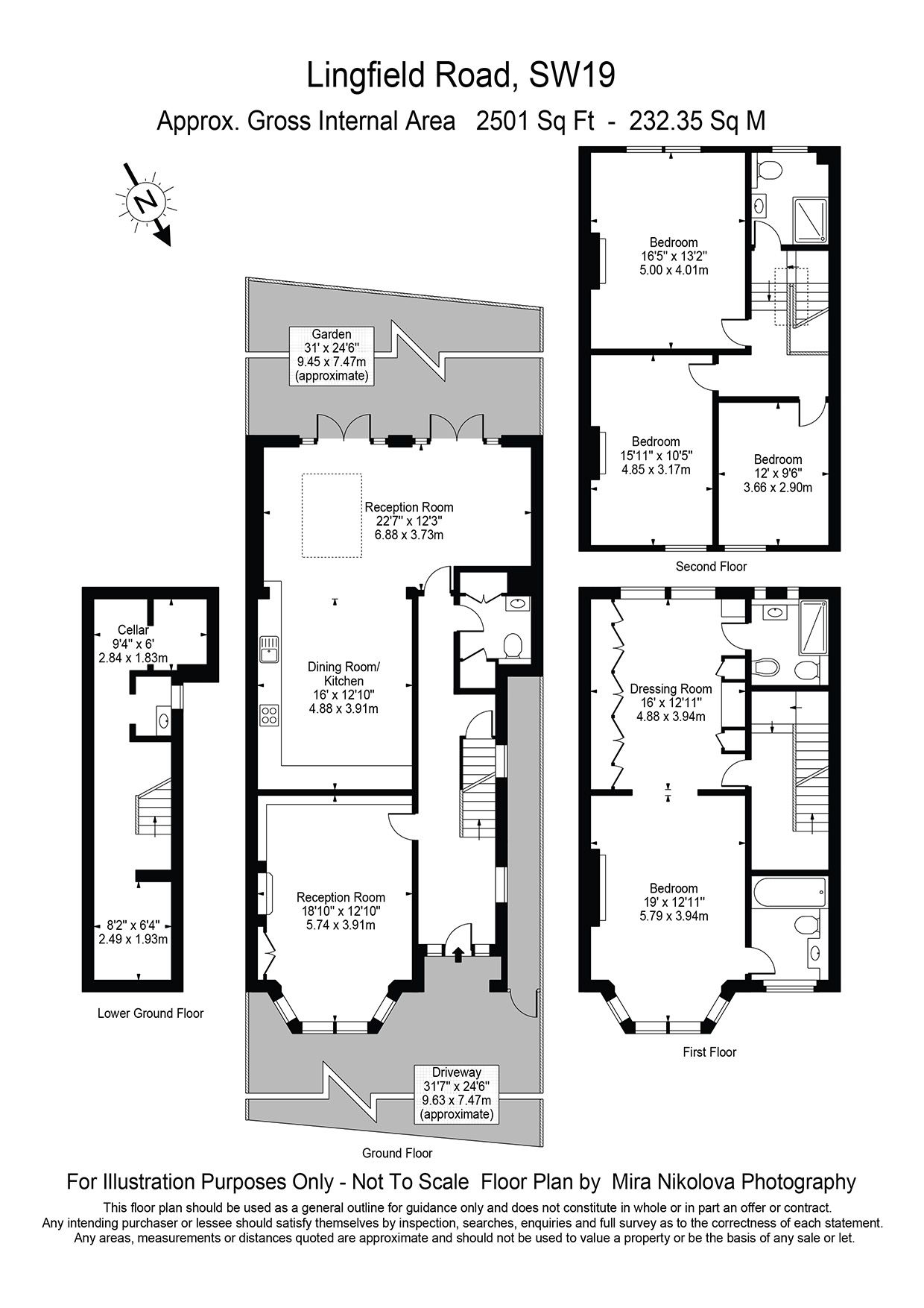 4 bed semidetached house for sale in Lingfield Road, Wimbledon, London